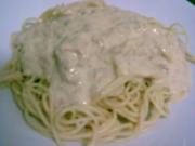 Spaghetti mit Thunfischsauce - Rezept