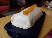 Mandarinen- Sahne- Rolle - Rezept