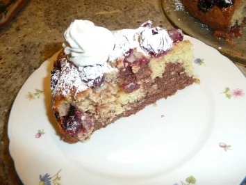 Marmorkuchen mit Kirschen - Rezept