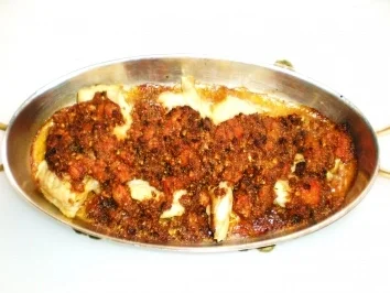 Rezept: FISCH: Seeteufel mit Mandeln und Tomaten Bild Nr. 2 FISCH: Seeteufel mit Mandeln und Tomaten - Rezept - Bild Nr. 2