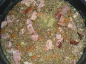 Linsensuppe mit Kasseler - Rezept