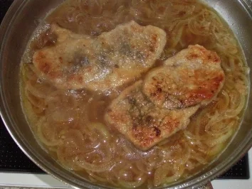 Schweineschnitzel Brabanter Art - Rezept - Bild Nr. 4