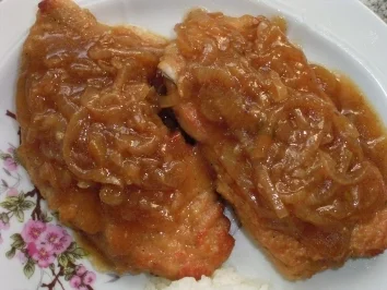 Schweineschnitzel Brabanter Art - Rezept