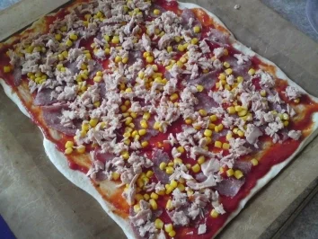 Ruck Zuck Pizza - Rezept