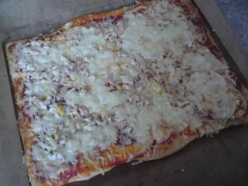 Ruck Zuck Pizza - Rezept