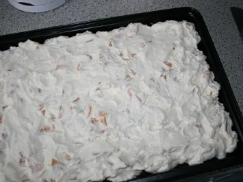 Frischer Pfirsich-Schmand-Kuchen - Rezept