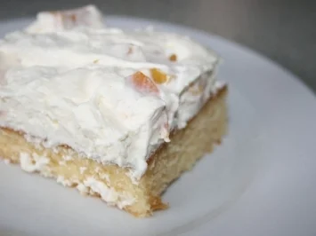 Frischer Pfirsich-Schmand-Kuchen - Rezept