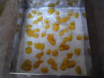 Mango-Vanille Schnittchen - Rezept