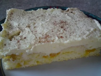 Mango-Vanille Schnittchen - Rezept