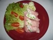 Schinkenrolle auf Salat - Rezept