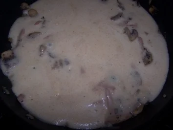 Eieromelette mit Schinken und Pilzen - Rezept