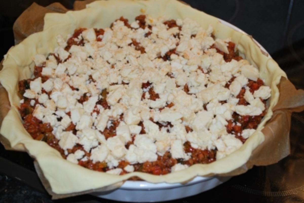 Provenzalische Hacktarte - Rezept