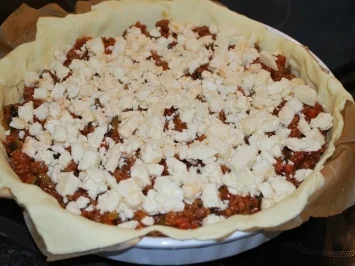 Provenzalische Hacktarte - Rezept