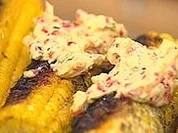 Gegrillte Maiskolben mit Limettenbutter - Rezept