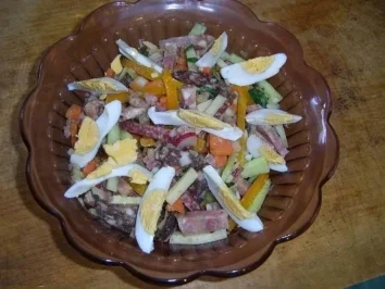 Thüringer Wurstsalat der Echte! - Rezept