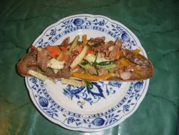 Thüringer Wurstsalat der Echte! - Rezept