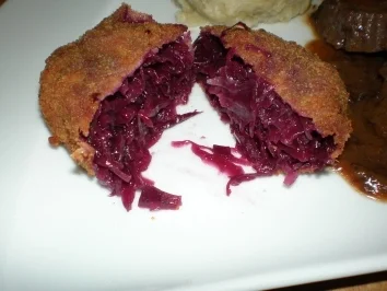 Rotkohlknödel - Rezept