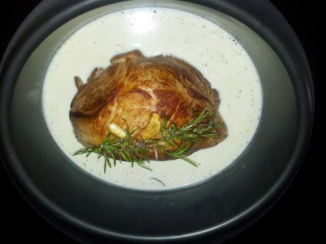 Schweinebraten in Milch - Rezept