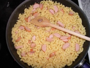 Wurstnudeln - Rezept