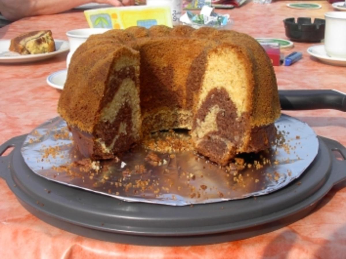 Marmor-Mandel-Kuchen - Rezept mit Bild - kochbar.de