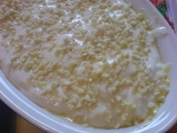 Rezept: Milchreis-Gratin mit Stachelbeeren Milchreis-Gratin mit Stachelbeeren - Rezept