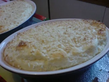 Rezept: Milchreis-Gratin mit Stachelbeeren Milchreis-Gratin mit Stachelbeeren - Rezept