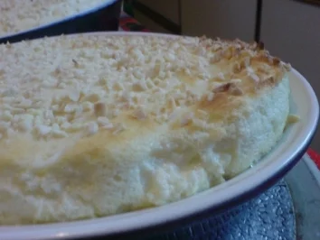 Rezept: Milchreis-Gratin mit Stachelbeeren Milchreis-Gratin mit Stachelbeeren - Rezept