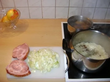 Rezept: Sauerkraut, Greste und Gsöchts Sauerkraut, Greste und Gsöchts - Rezept