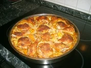 Hähnchen Reis - Kartoffel Pfanne - Rezept