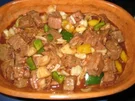 Gulasch im Römertopf - Rezept