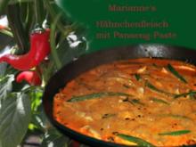 Hähnchenfleisch mit Panaeng-Paste - Rezept