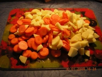 Rezept: Cabanossi - Eintopf Cabanossi - Eintopf - Rezept