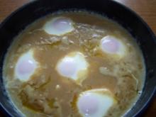 verlorene Eier in Senfsoße - Rezept