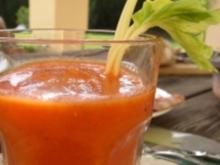 Scharfe Bloody Mary Suppe - Rezept