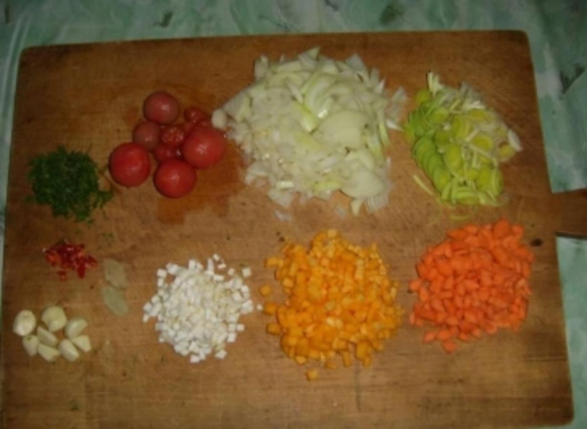 Tomaten/Gemüsesuppe-Thaistyle - Rezept