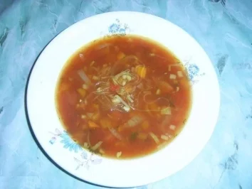 Tomaten/Gemüsesuppe-Thaistyle - Rezept