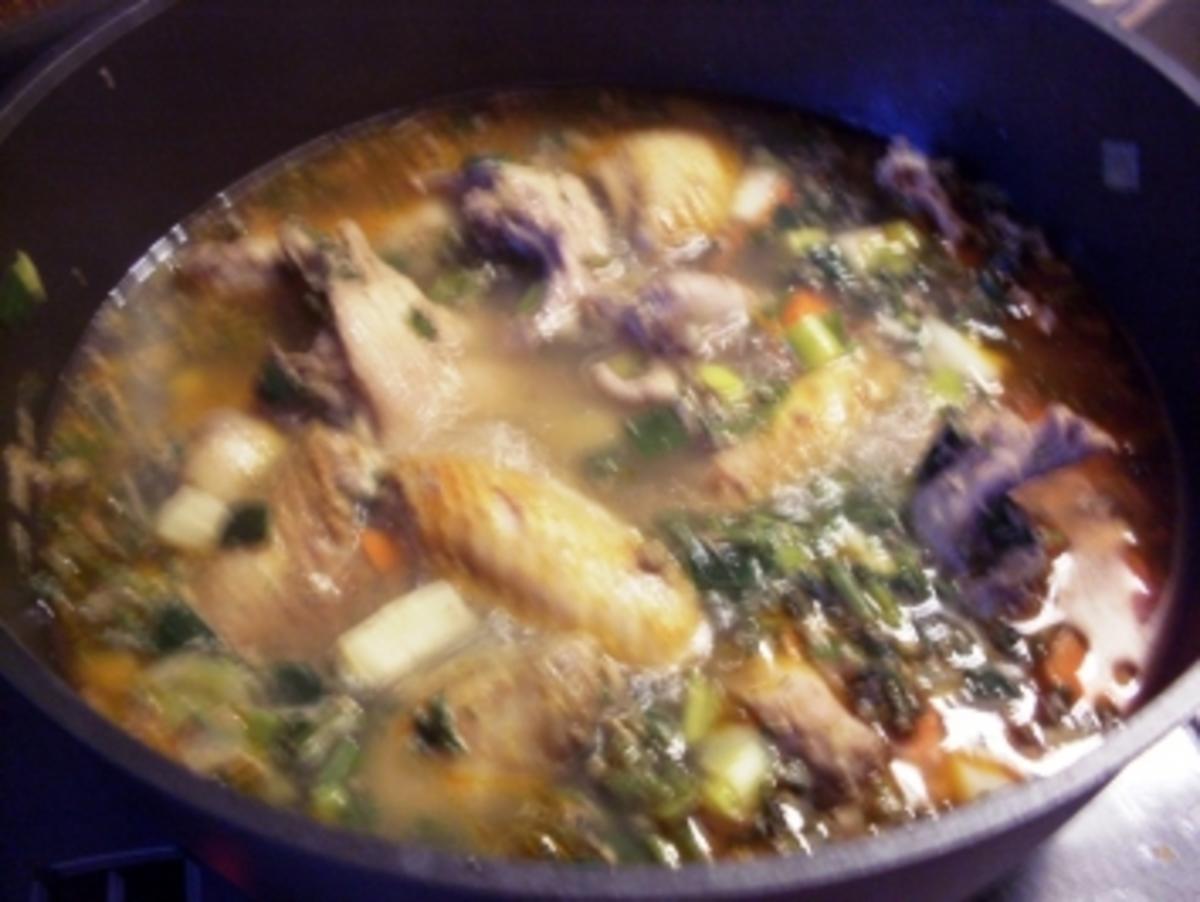 Suppe~Brühnudeln mit Hühnerfleisch - Rezept - Bild Nr. 4