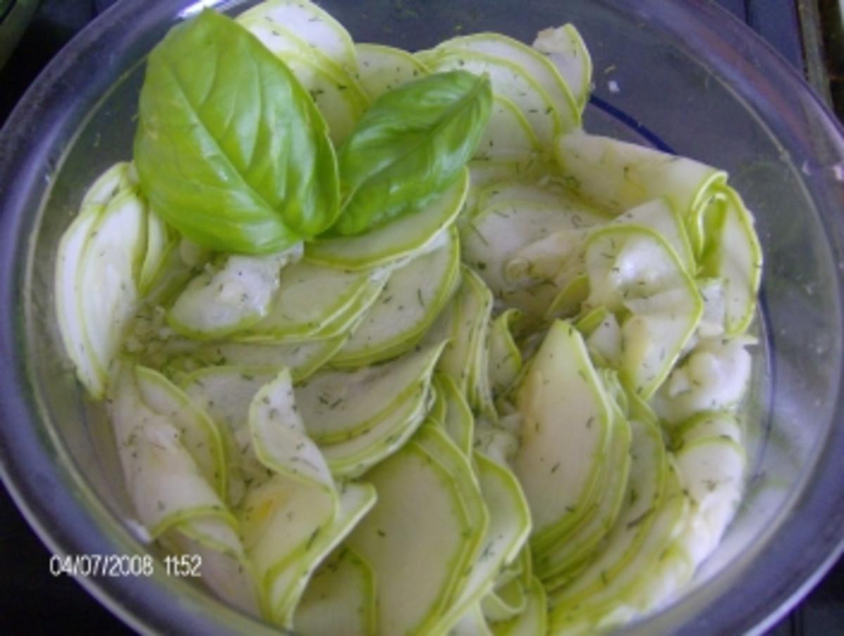 Zucchini-Salat - Rezept