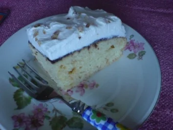 Kandiskuchen mit Pflaumenmus - Rezept