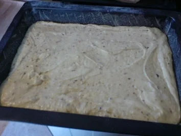 Kandiskuchen mit Pflaumenmus - Rezept