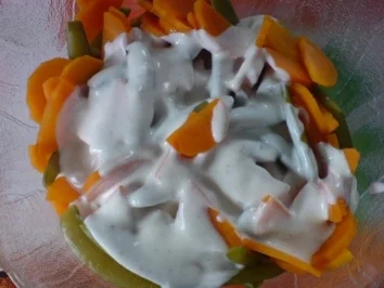 Rezept: Schneller Gemüsesalat Bild Nr. 9 Schneller Gemüsesalat - Rezept - Bild Nr. 9