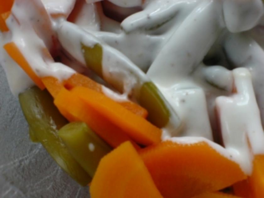 Schneller Gemüsesalat - einfach - von loewe_bs
