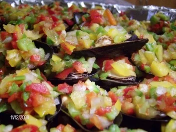 Spanien - Miesmuscheln im bunten Kleid - Rezept - Bild Nr. 6