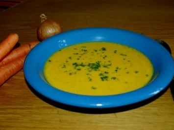 Möhrencremesuppe - Rezept