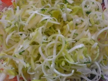 Apfel-Porree-Salat - Rezept