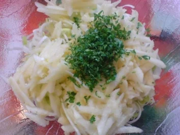 Apfel-Porree-Salat - Rezept