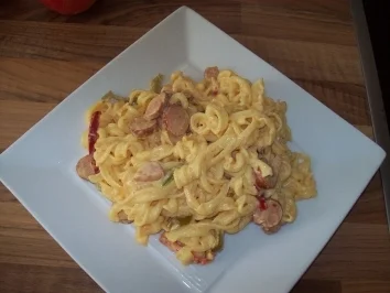 Rezept: Nudeln mit Brunch Nudeln mit Brunch - Rezept