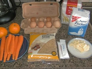Möhren - Orangen - Kuchen - Rezept - Bild Nr. 2