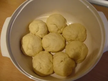 Blitz- Dampfnudeln - Rezept