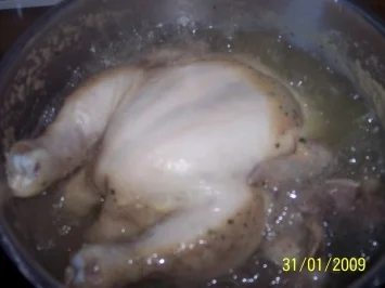 Würzfleisch vom Huhn - Rezept